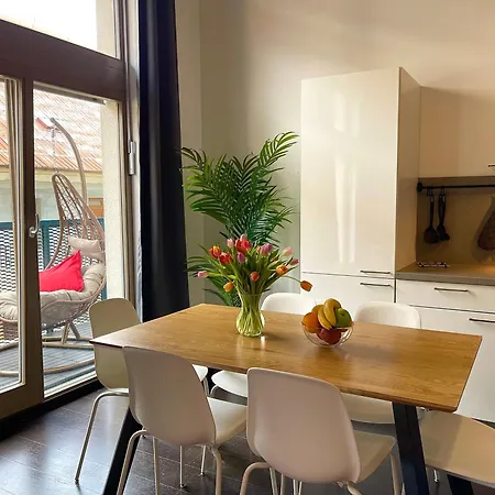 Duplex With 3 Bedrooms شقة براغ